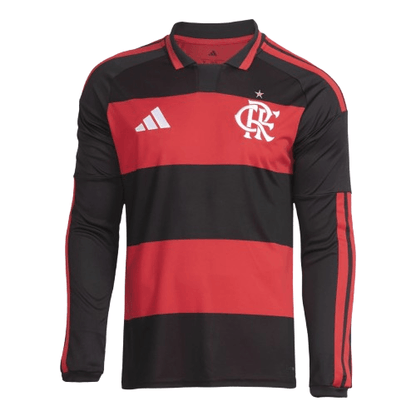 Camisa Flamengo Manga Longa Jogo 1 2026/27 Torcedor Masculino