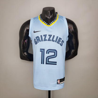 Regata NBA Memphis Grizzlies - Ja Morant #12 Light Blue - ResPeita Sports