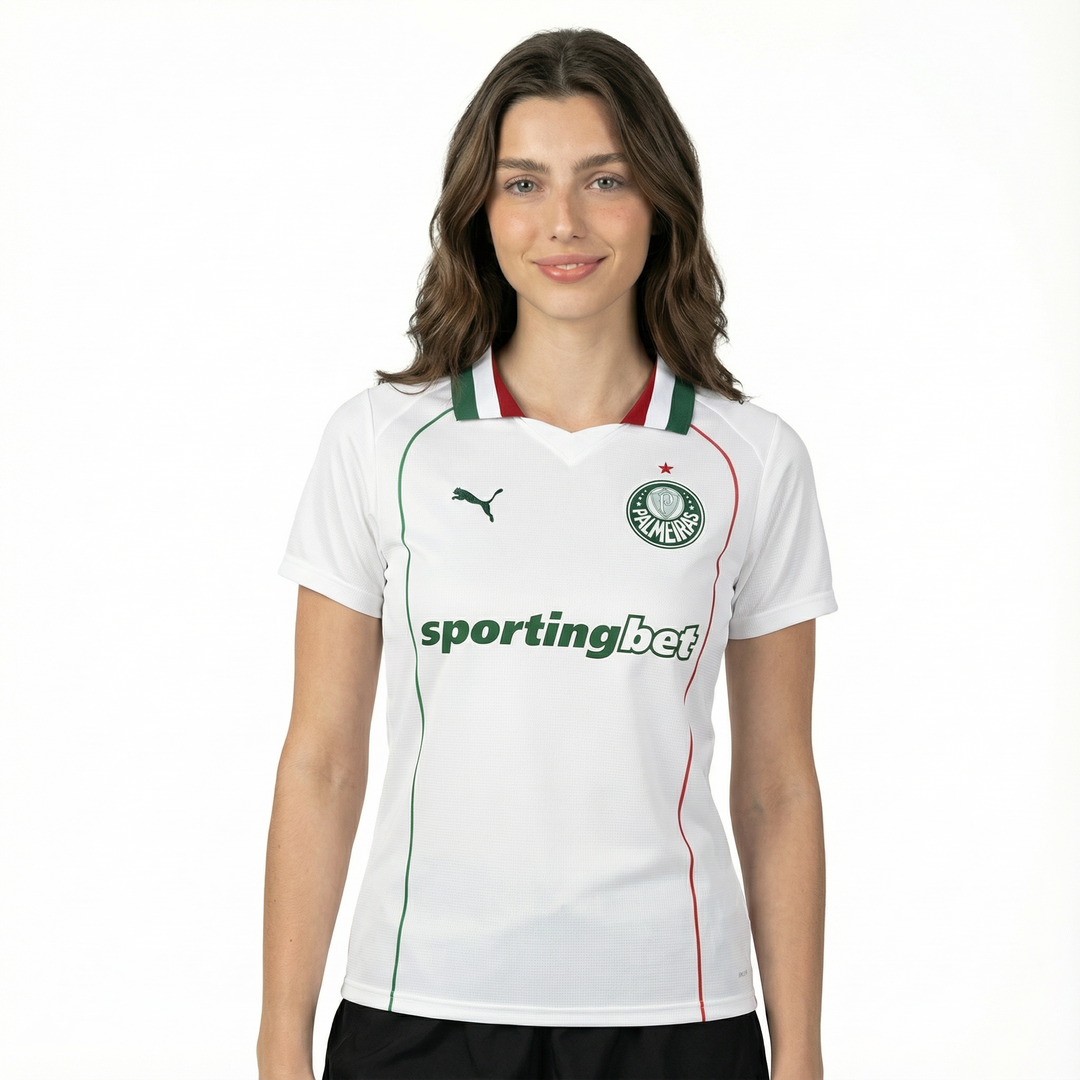 Camisa Palmeiras Jogo 2 2026/27 Torcedor Feminino
