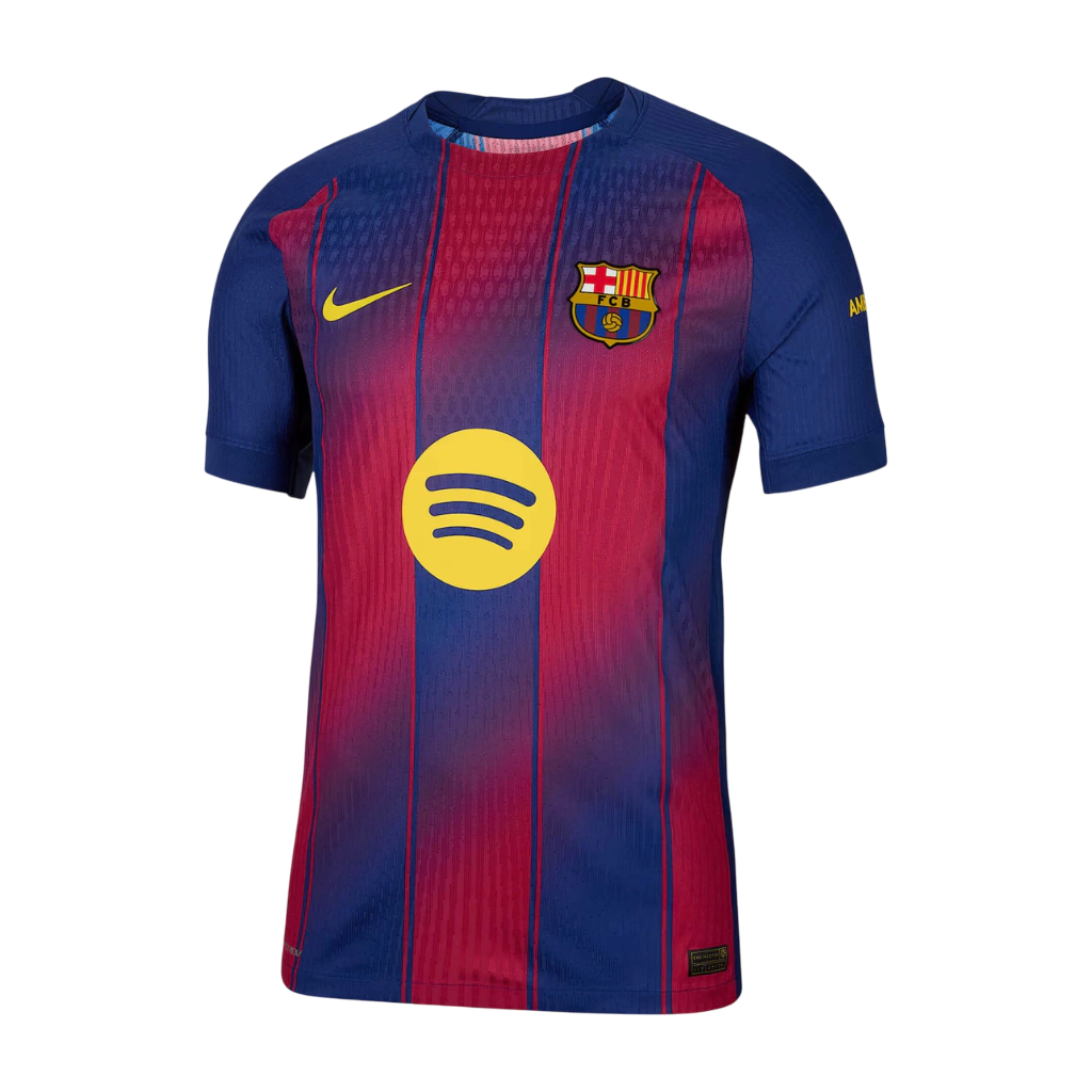 Camisa Barcelona 2025/26 I Azul e Grená