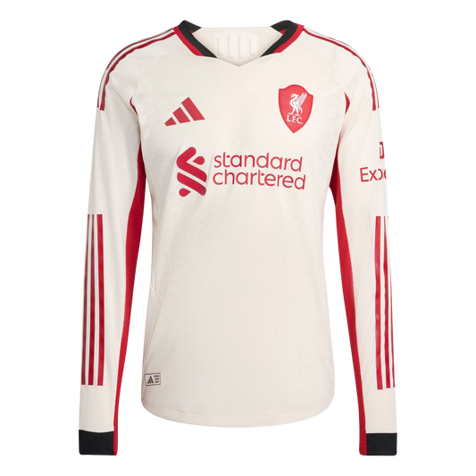 Camisa Manga Longa Liverpool II 2025/26 Jogador