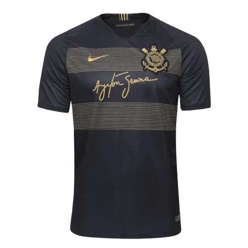 Camisa Corinthians Ayrton Senna 18/19 Retrô