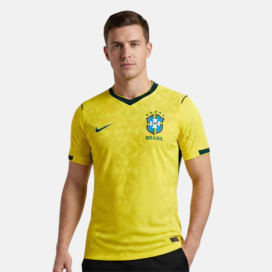 Camisa Brasil I 2026 Jogador Nike Masculina