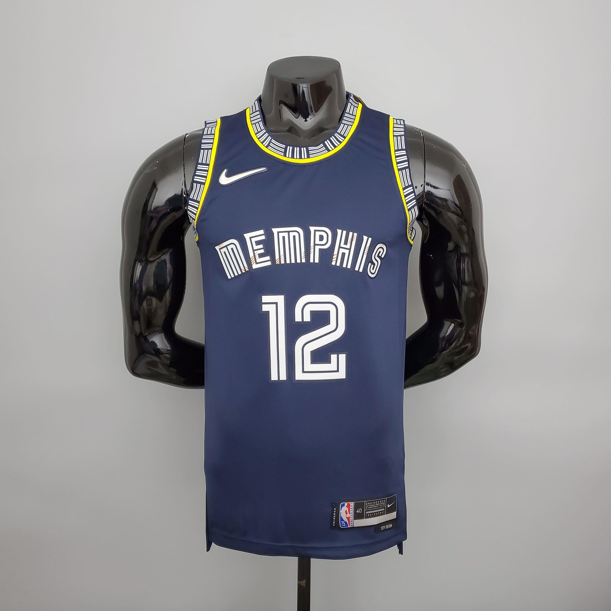 Regata NBA Memphis Grizzlies - Ja Morant #12 Royal Blue - ResPeita Sports