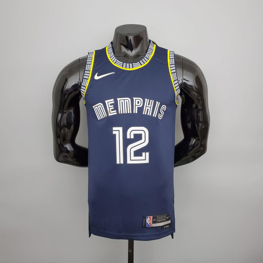 Regata NBA Memphis Grizzlies - Ja Morant #12 Royal Blue - ResPeita Sports