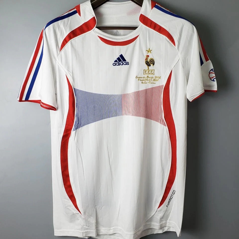 Camisa Retrô Seleção França Copa 2006