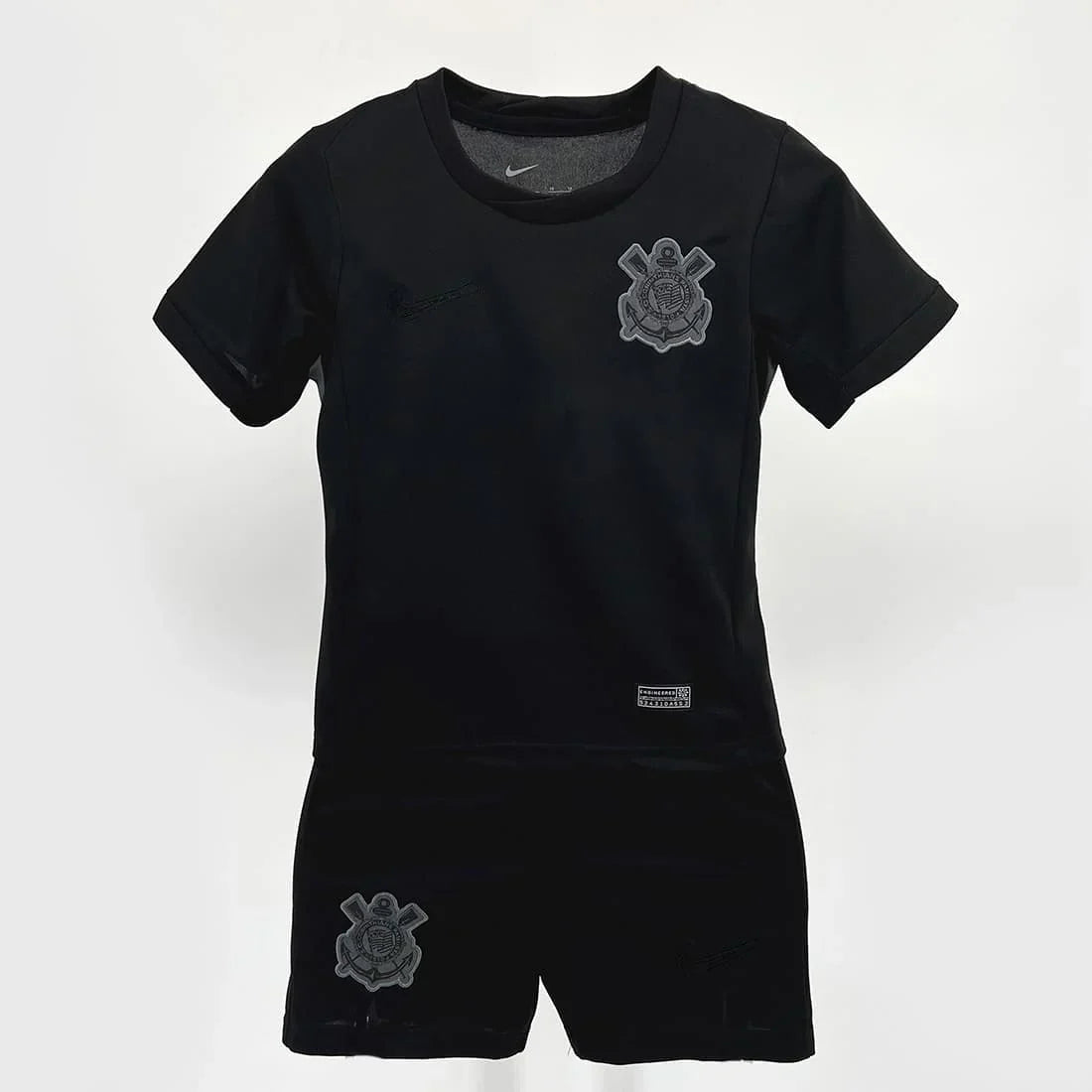 Conjunto Infantil Corinthians 2024/25 - Away PRONTA ENTREGA