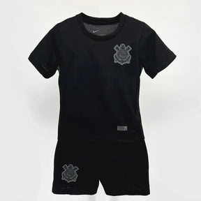 Conjunto Infantil Corinthians 2024/25 - Away PRONTA ENTREGA